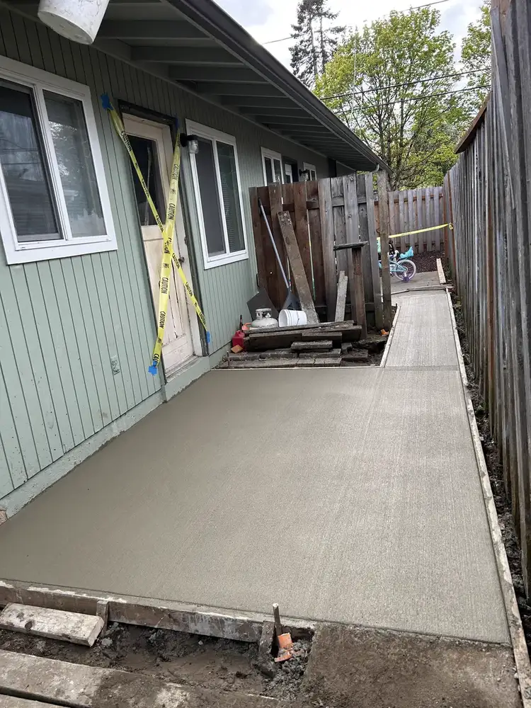 Patio Installation example 2