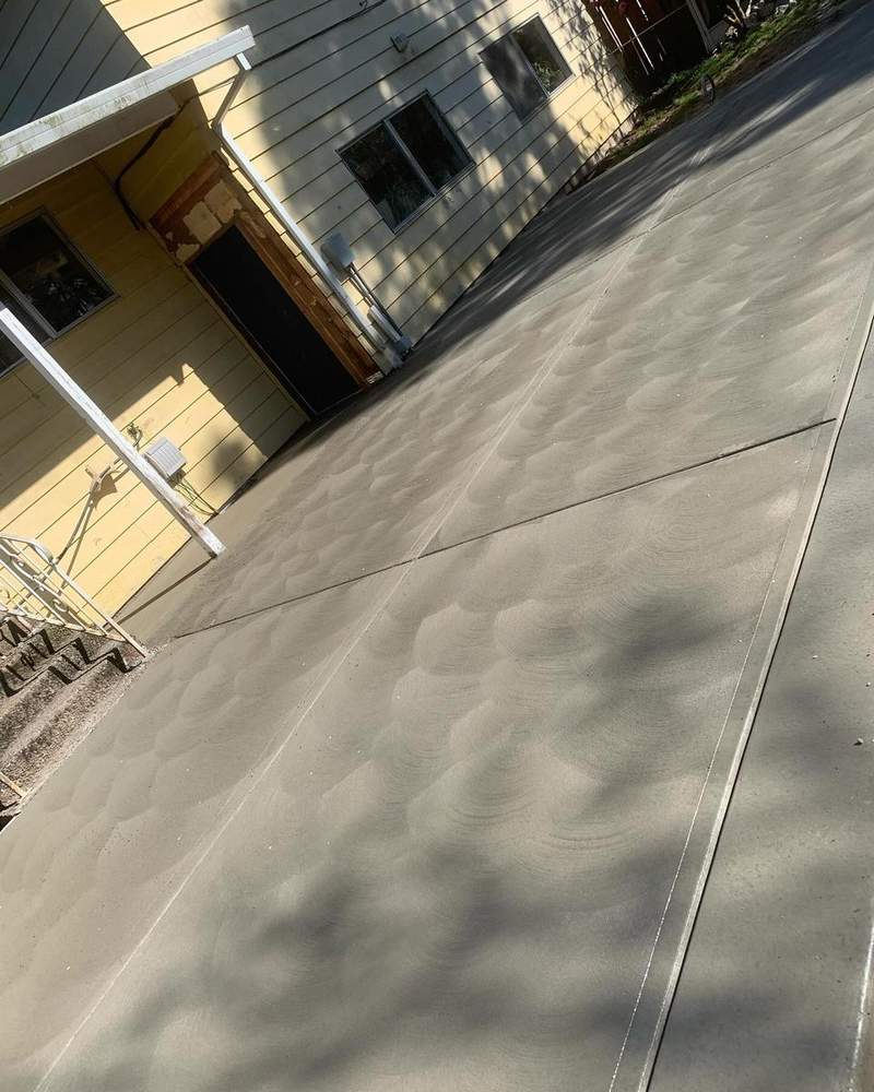 Concrete Repair detail workmanship